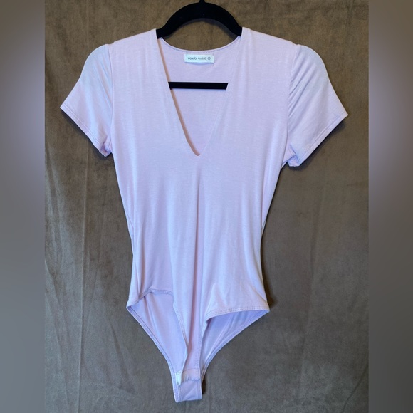 Short Sleeve Bodysuit- lilac - Picture 3 of 8